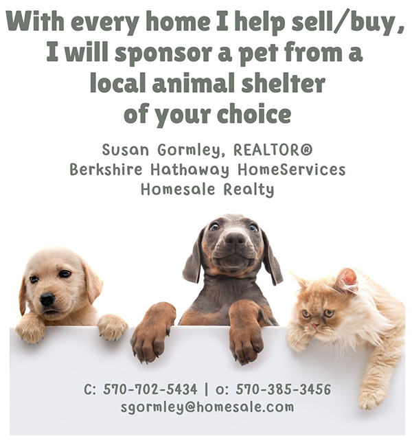 Susan Gormley, Schuylkill & Luzerne County area REALTOR® with Berkshire